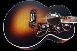 2016 GIBSON SJ-200 STANDARD JUMBO w FLAMED MAPLE BACK & SIDES w LR BAGGS ANTHEM