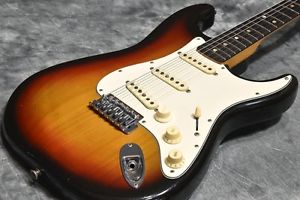 Fender 1973 years made Stratocaster Sunburst Electric Guitar Free shipping
