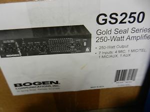 BOGEN GS25O BRAND NEW AMPLIFIER GOLD SEAL SERIES