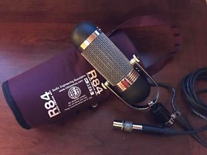 AEA R84 Figure Eight Large Ribbon Microphone with Triton Audio FetHead and case