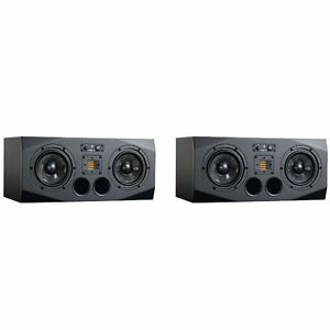 Adam A77X Active Horizontal Studio Monitors (A & B matched pair, black)