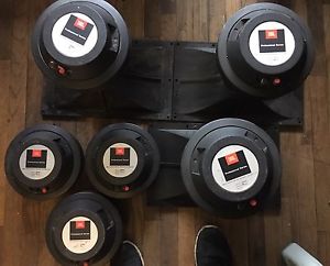 Price Is For Lot Of 6 JBL 2445j and 2446j Compression Drivers