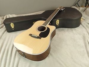 Martin DC-35E Dreadnought Acoustic-Electric Guitar Natural ~ Unplayed!
