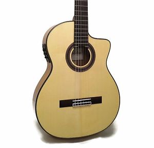 Cordoba GK Studio Flamenco Nylon String Acoustic-Electric Guitar w/ Hard Case