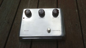 Klon Centaur Professional Overdrive, silver finish