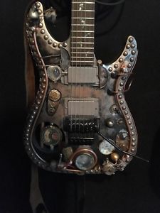 Steampunk Guitar. Schecter