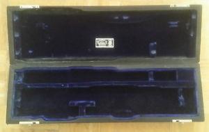 Collectible Golden Age Wm S Haynes C Foot Flute/Piccolo Combo French Style Case