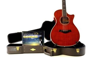 1997 Taylor 612C Grand Concert Acoustic-Electric Guitar - Cherry w/ OHSC