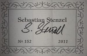 Sebastian Stenzel – 2011 Meistergitarre Gitarre Guitar