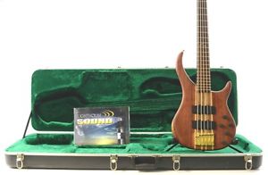 Peavey Cirrus 5 String Electric Bass Guitar - Bubinga/Walnut w/ Case