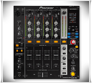 DJ Mixer Power Controller Clubs Sound Volume Music Audio Stereo Digital Channel