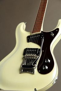 Mosrite Royal' 63 Pearl White Electric Guitar Free Shipping