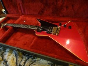 GIBSON EXPLORER 1983 CANDY APPLE RED WITH KAHLER AND ORIGINAL TIM SHAW PICKUPS!!
