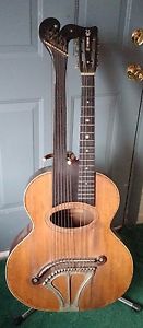 GERHARD ALMCRANTZ HARP DOUBLE NECK GUITAR CLEF CLUB ORCHESTRA