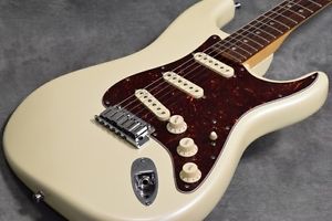Fender American Deluxe Stratocaster N3 Pearl White Electric Guitar Free shipping