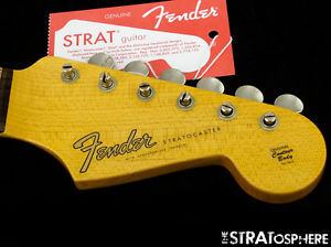 Fender USA Custom Shop Postmodern Relic Stratocaster NECK+ TUNERS Strat Rosewood