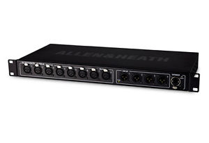 Allen & Heath GLD-AR84 8 in 4 out Expander Audio Rack, Black (NEW)