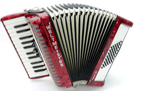 Akkordeon , Weltmeister Perle, 48 Bass , NEUWARE