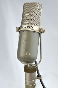 VINTAGE SONY C-37P CONDENSER MICROPHONE MIC