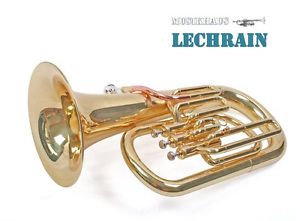 Euphonium corno baritono, baritono, l'oro, con il caso ed il boccaglio