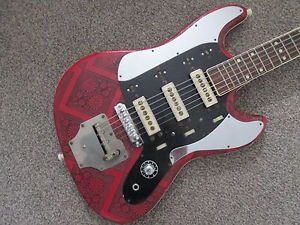 Klira Tornado c.1965/6 very rare electric guitar vinyl covered - made in Germany