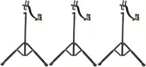 K&M Performer Walk Up Guitar Stand - Electric (3-pack) Value Bundle
