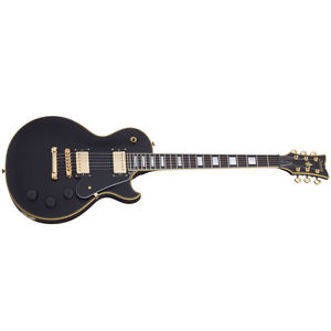 Schecter Solo-II Custom Aged Black Satin ABSN NEW Electric Guitar + Free Gig Bag