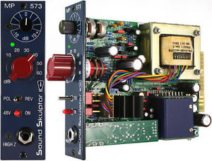 Soundskulptor MP573 500 series preamp (Neve 1073 clone) effects