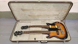 Very Rare Vintage 1978 Ibanez Studio ST 1400 Bass/6 Doubleneck Bass Guitar