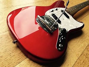 FENDER MUSTANG 2010-11 OLD CANDY APPLE RED MATCHING HEADSTOCK '69 RI MIJ JAPAN