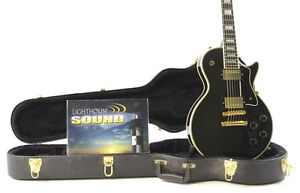 Heritage H-157 Solidbody Electric Guitar - Black w/OHSC H157