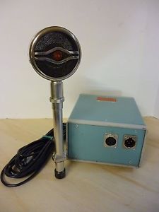 Vintage Tesla tube microphone - u67 cap  - NOS tube -  modded by AEG - with PSU