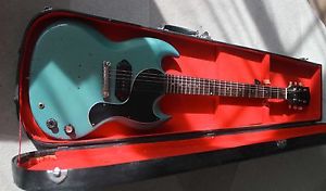 Gibson 1965 Sg Junior Jr  Pelham blue used relic