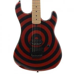Kramer 1984 Baretta Red and Black Bullseye w/ Floyd Rose