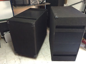 coppia subwoofer, concerti, discoteca, 4800watt B2, 2 18