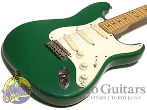 FENDER 1993 ERIC CLAPTON STRATOCASTER CANDY GREEN Used Electric Guitar F/S