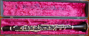 Vintage Buffet Bb LP Albert One Piece Wood Clarinet Overhauled