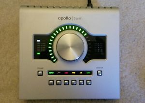 Universal Audio Apollo Twin Duo w/Plugins, Thunderbolt Cable