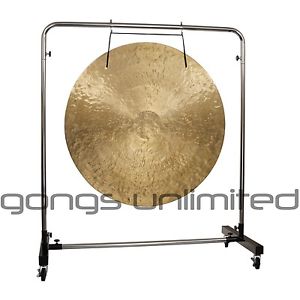 36" Wind Gong on Astral Reflection Gong Stand with Mallet