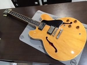Tokai ES-145 Electric Guitar ES-335 Natural Japan Free Shipping w/HC