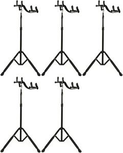 K&M Performer Walk Up Guitar Stand - Acoustic (5-pack) Value Bundle