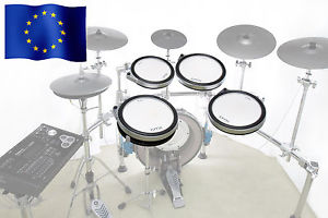 4× Yamaha DTX Electronic Tom/Snare Drum Pads XP100T / XP120T / XP120SD near MINT