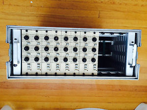 8x Quad Eight 333 EQ modules racked and powered