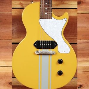 GIBSON 2015 LES PAUL JUNIOR GT! TV Yellow Jr RARE Pearloid Guard + Bag 6284