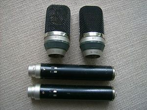 2 Stück Neumann Gefell M71 Kapseln + 2 Stück MV692 bereits mit 48 Volt Phantom