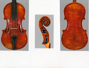 A fine Italian violin by Eugenio Weiss, 1897, Trieste, NICE!