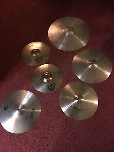 Sabian Paragon, Sabian AA, Sabian AAX X-Plosion & Zildjian Cymbal set