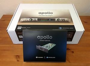Universal Audio UAD2 Apollo QUAD Audio Interface w/ Thunderbolt card installed