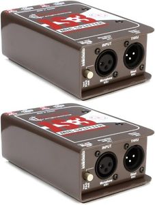 Radial JS3 Passive Microphone Splitter (2-pack) Value Bundle