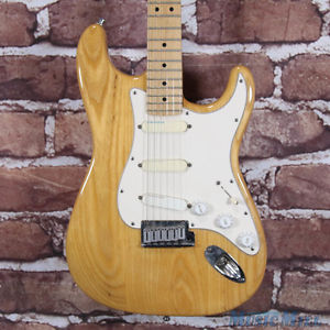 1989 Fender Strat Plus Deluxe Electric Guitar Natural Stratocaster w/OHSC